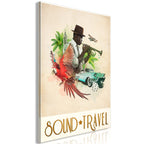 Canvas Print - Sound Travel (1 Part) Vertical 20x30
