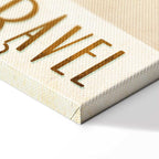 Colorful Parrot Music Quote Canvas Print