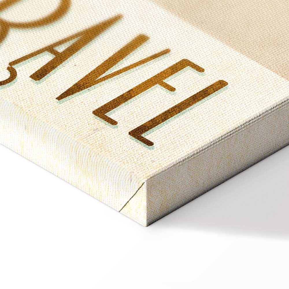 Colorful Parrot Music Quote Canvas Print