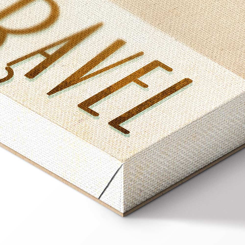 Colorful Parrot Music Quote Canvas Print