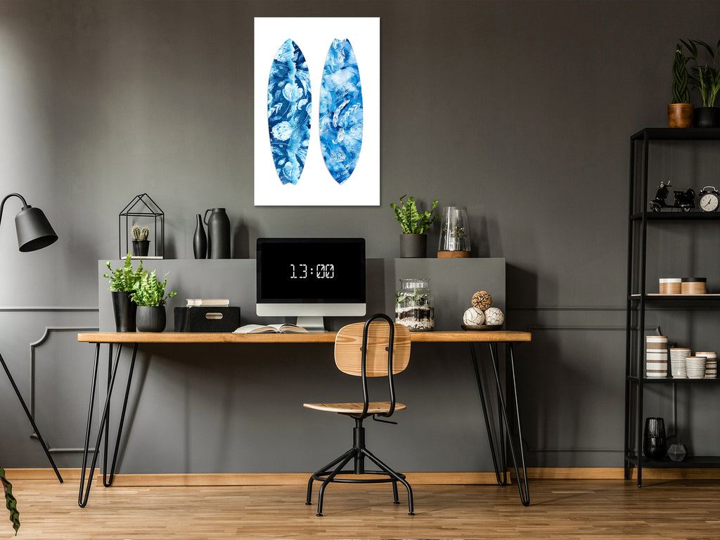 Canvas Print Water Fun Vertical