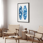 Water Fun Nature Floral Vertical Canvas Print