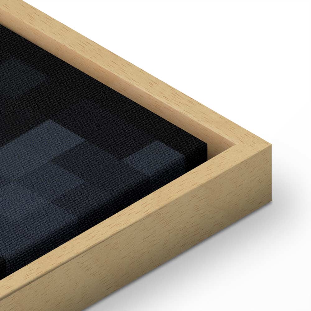 Pixel Game Over Retro Canvas Print