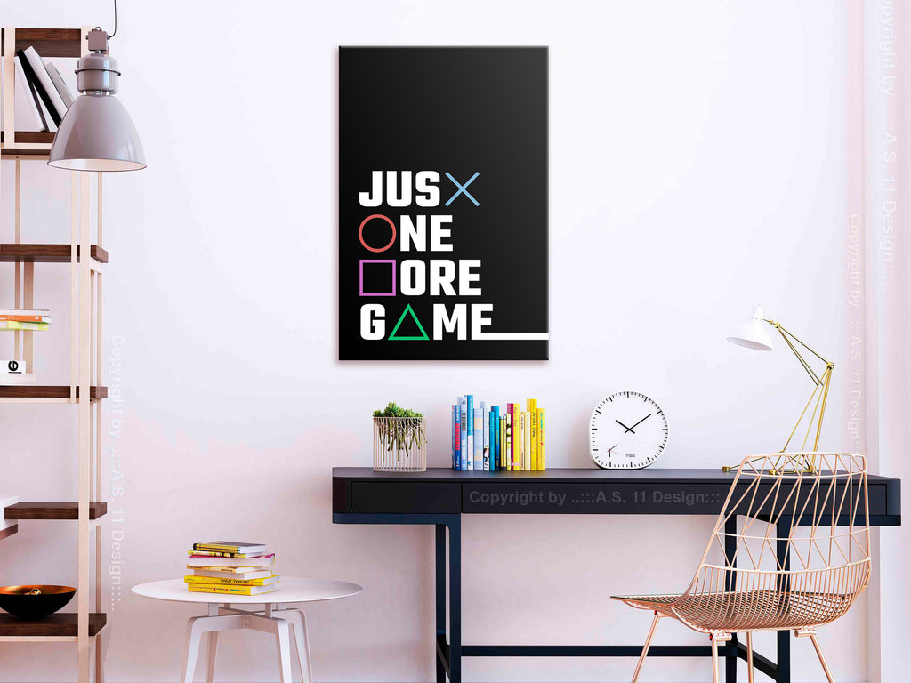 Canvas Print Binge Gaming Street Art