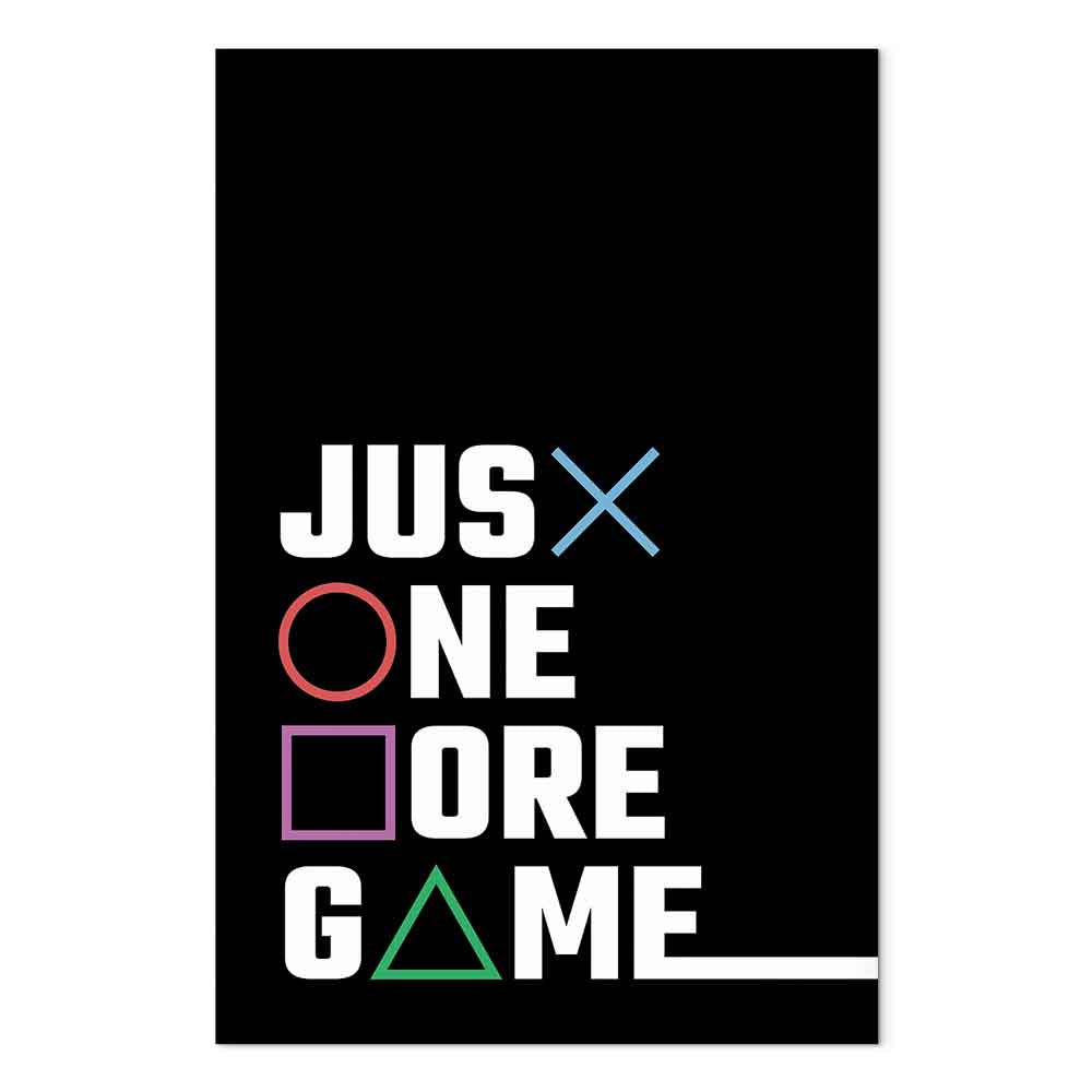 Binge Gaming Street Art Canvas Print