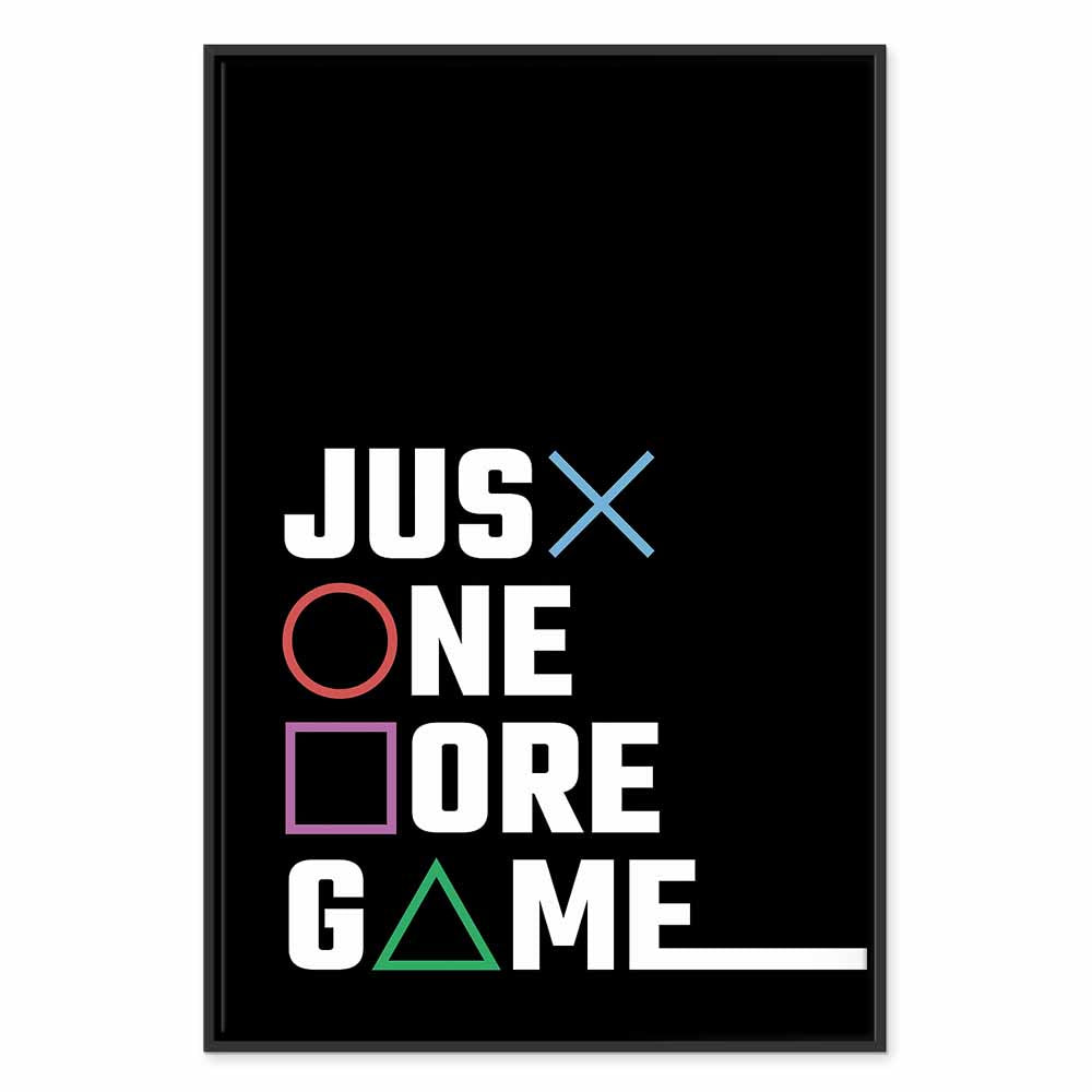 Binge Gaming Street Art Canvas Print