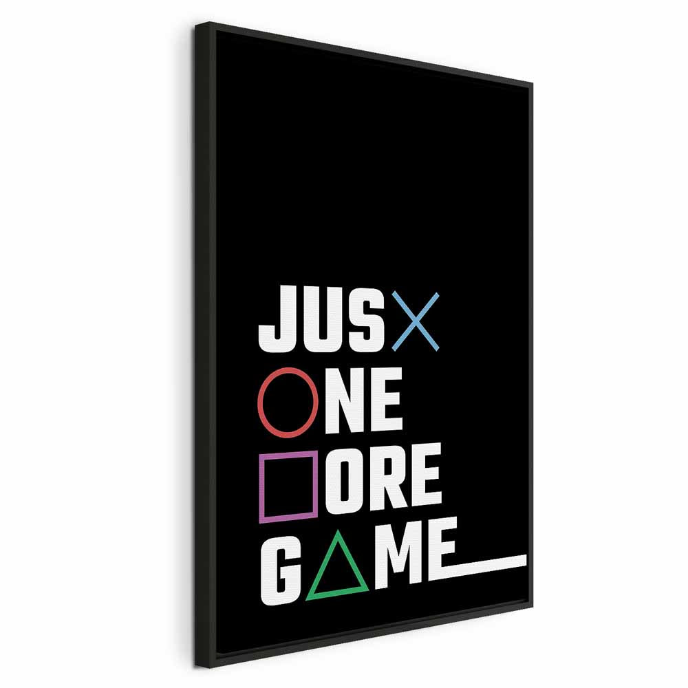 Binge Gaming Street Art Canvas Print