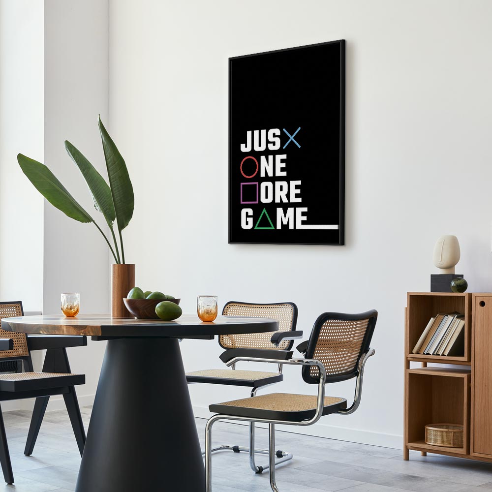 Binge Gaming Street Art Canvas Print