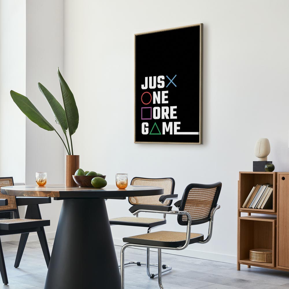 Binge Gaming Street Art Canvas Print