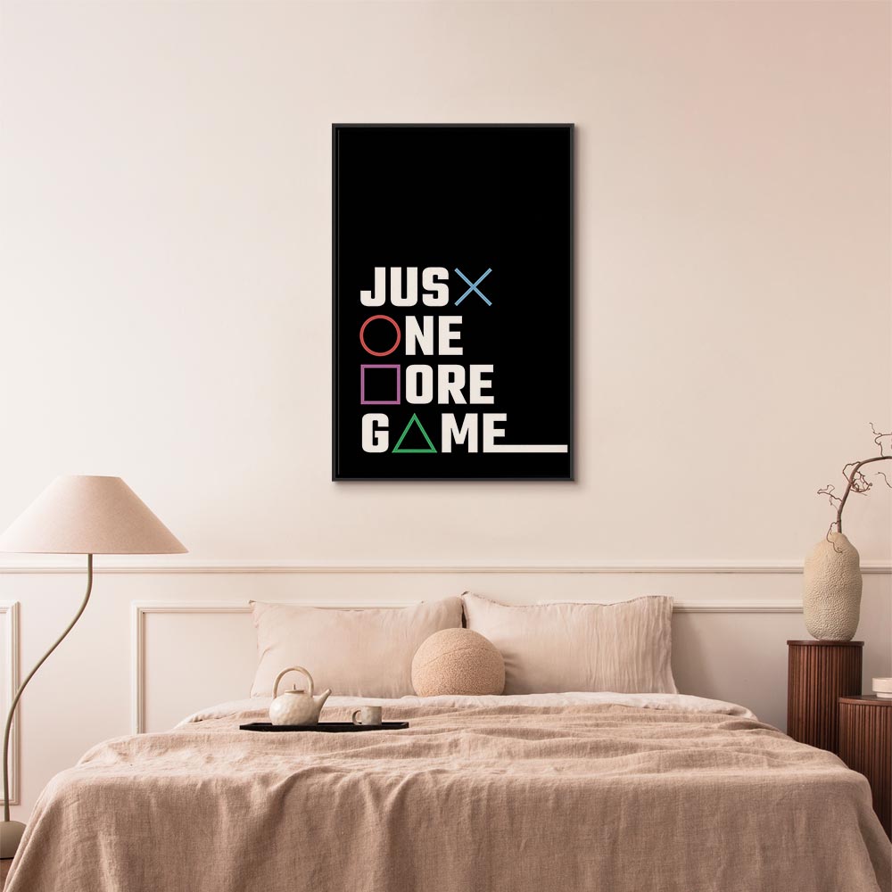 Binge Gaming Street Art Canvas Print