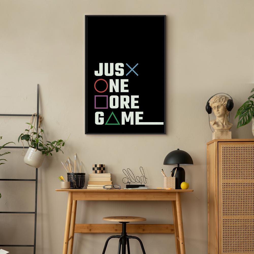Binge Gaming Street Art Canvas Print