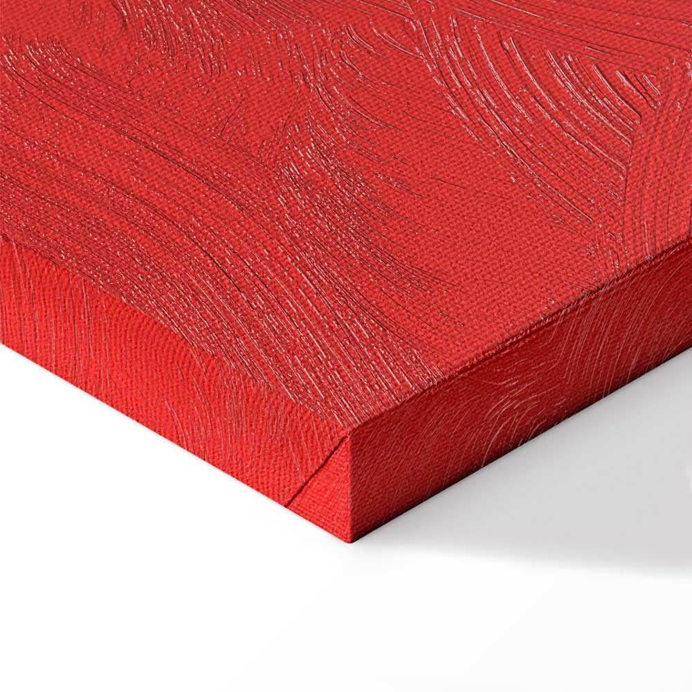 French Flag Torch Sports Canvas Print