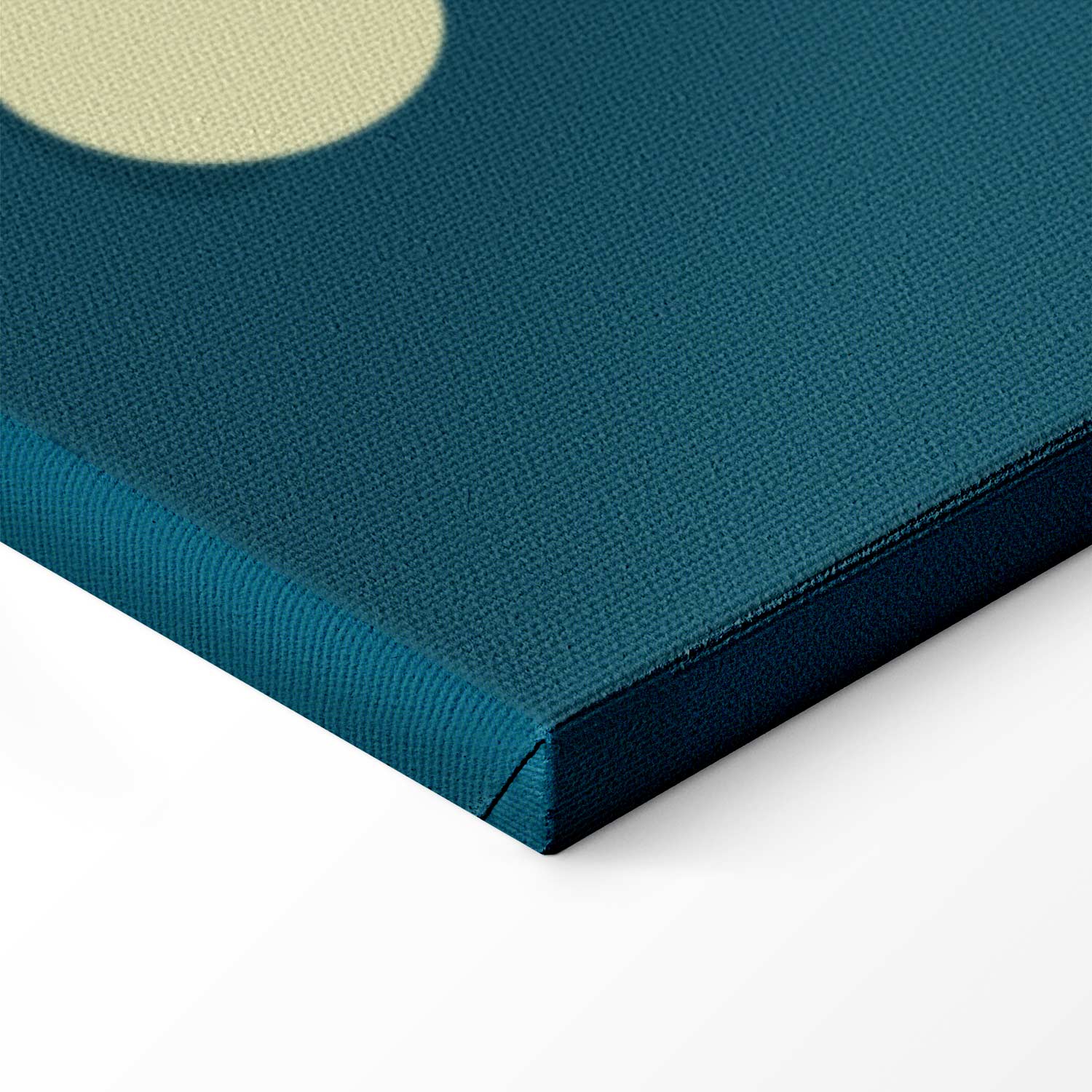 Female Tennis Player Red Racket Abstract Canvas Print