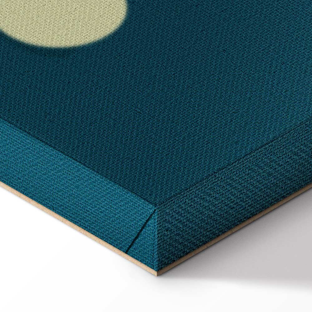 Female Tennis Player Red Racket Abstract Canvas Print