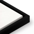 Inverted Eiffel Tower Torch Abstract Canvas Print