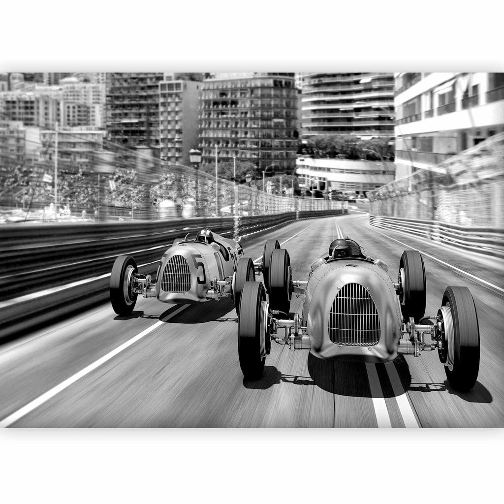Monte Carlo Race Vintage Cars Wall Mural