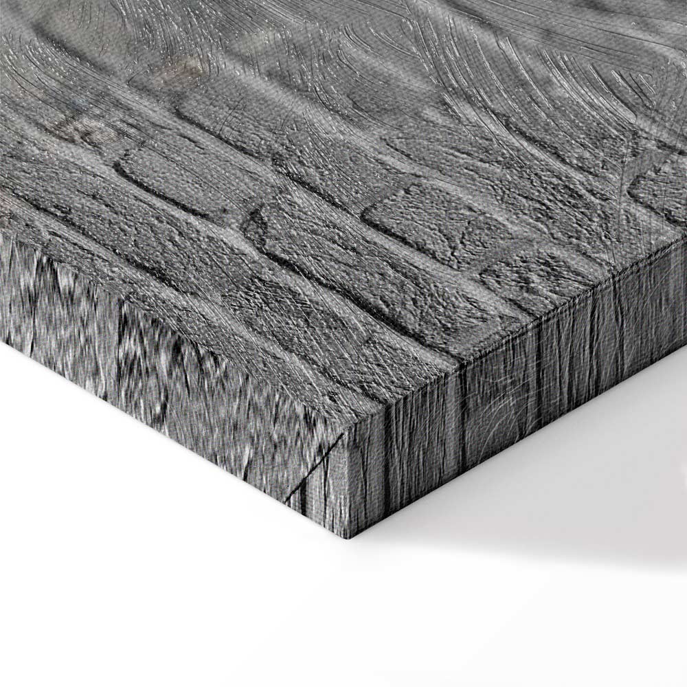 Super Mario Mushroom Cop Graffiti Canvas Print