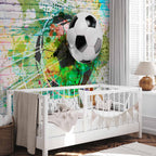 Colourful Sports Texture Wall Mural