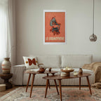 Vintage Gramophone Music Poster