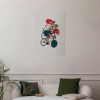 Olympics Cycling Race Sports Poster