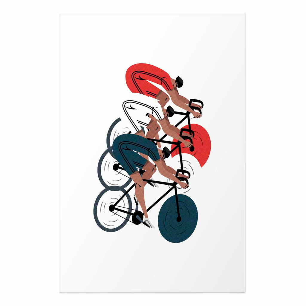 Olympics Cycling Race Sports Poster