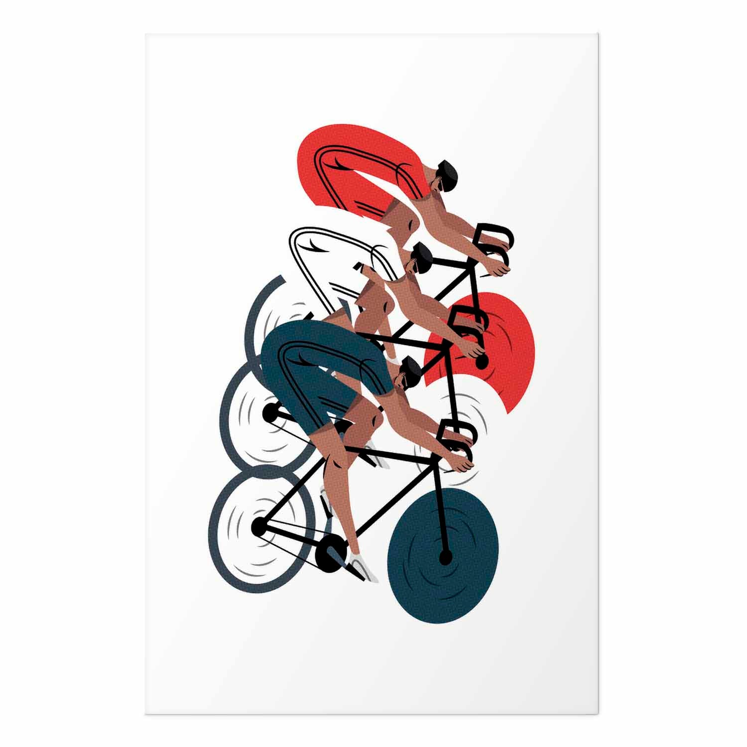 Olympics Cycling Race Sports Poster