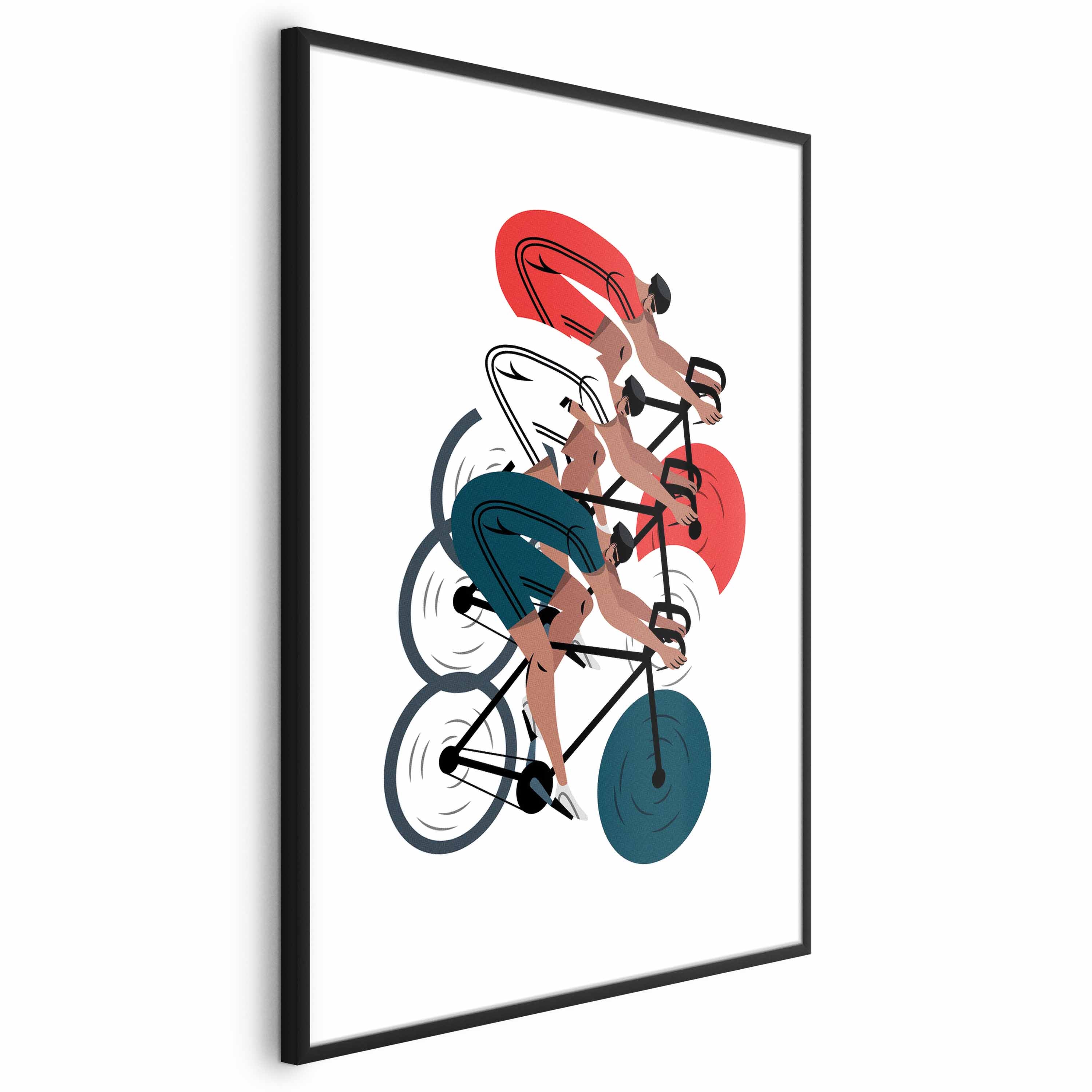 Olympics Cycling Race Sports Poster