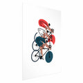 Olympics Cycling Race Sports Poster