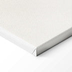 Badminton Shuttlecock Orange Circle Abstract Canvas Print