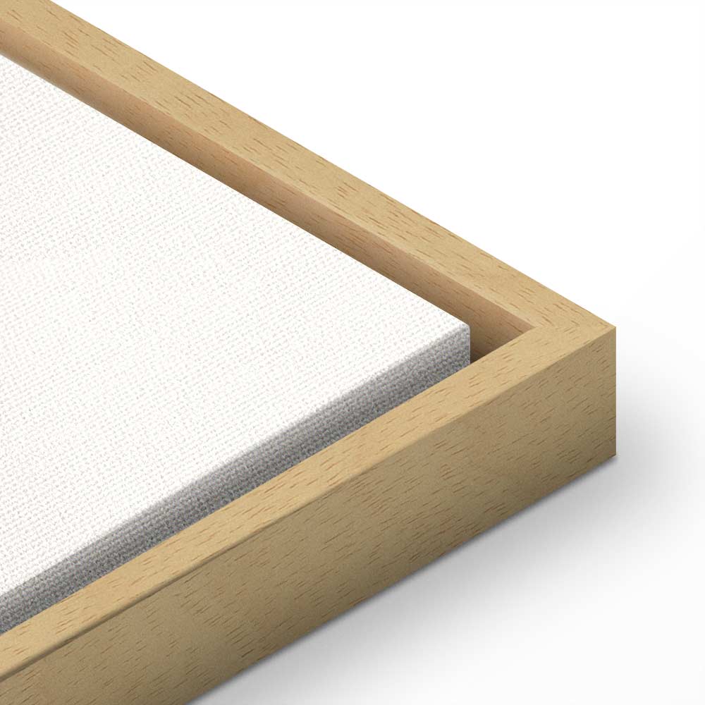 Badminton Shuttlecock Orange Circle Abstract Canvas Print