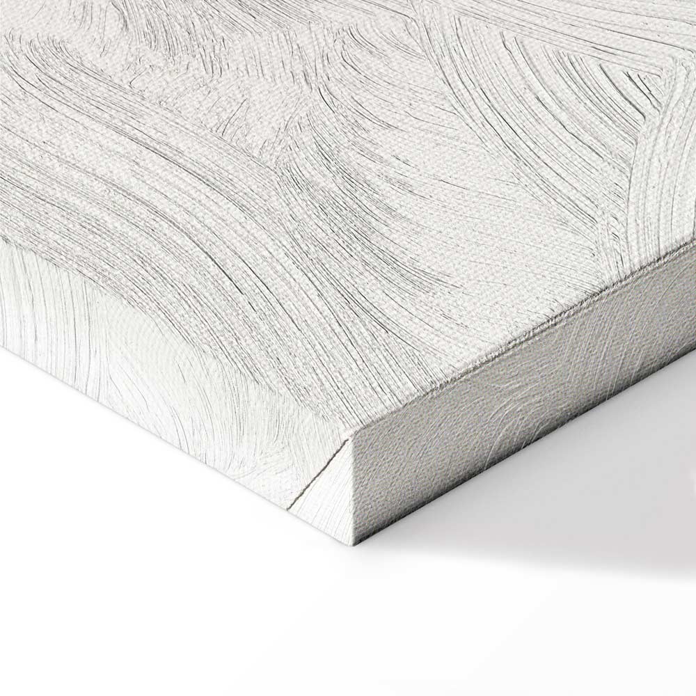 Badminton Shuttlecock Orange Circle Abstract Canvas Print