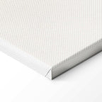 Badminton Shuttlecock Yellow Circle Canvas Print