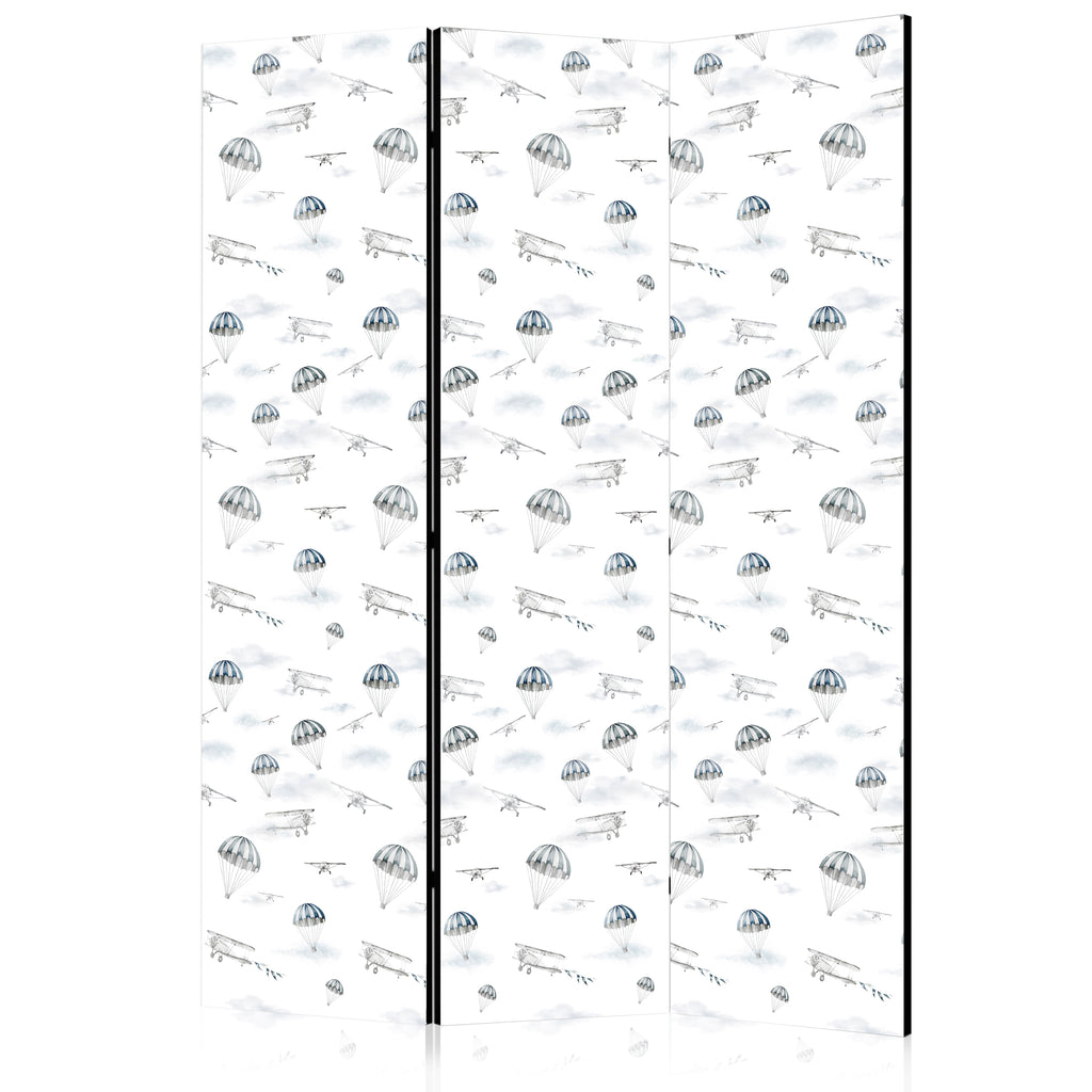 Room Divider Watercolor Air Show for Children