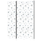 Room Divider Watercolor Air Show for Children