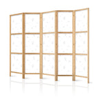 Watercolor Japanese Room Divider Planes & Balloons