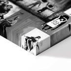 Banksy Street Art Multicolor Graffiti Canvas Print