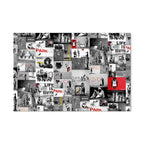 Banksy Street Art Multicolor Graffiti Canvas Print
