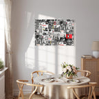 Banksy Street Art Multicolor Graffiti Canvas Print