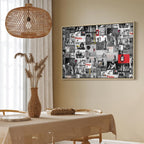 Banksy Street Art Multicolor Graffiti Canvas Print