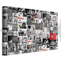 Banksy Street Art Multicolor Graffiti Canvas Print
