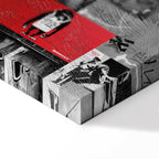 Banksy Street Art Urban Graffiti Canvas Print