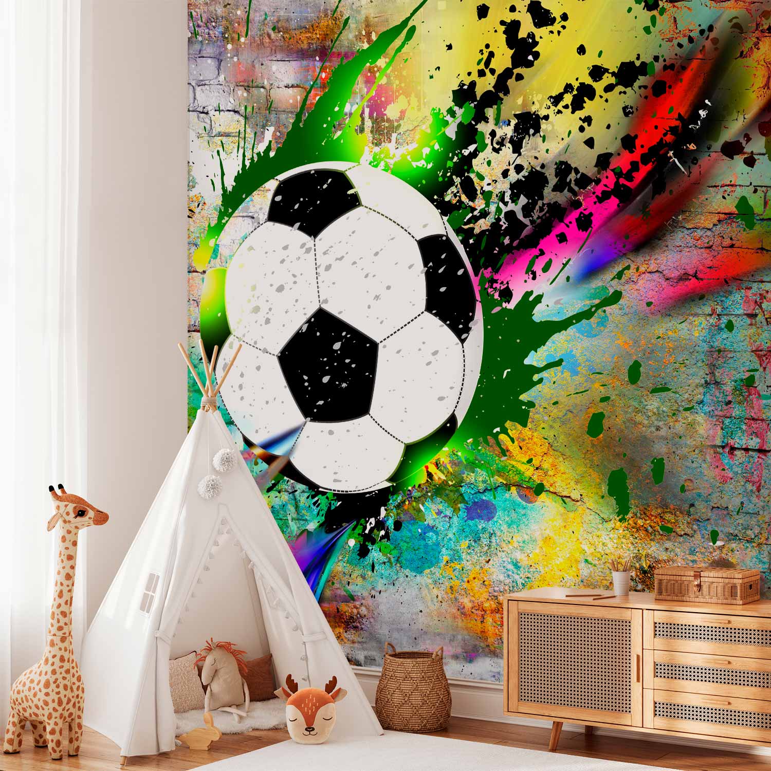 Urban Street Sport Graffiti Wall Mural