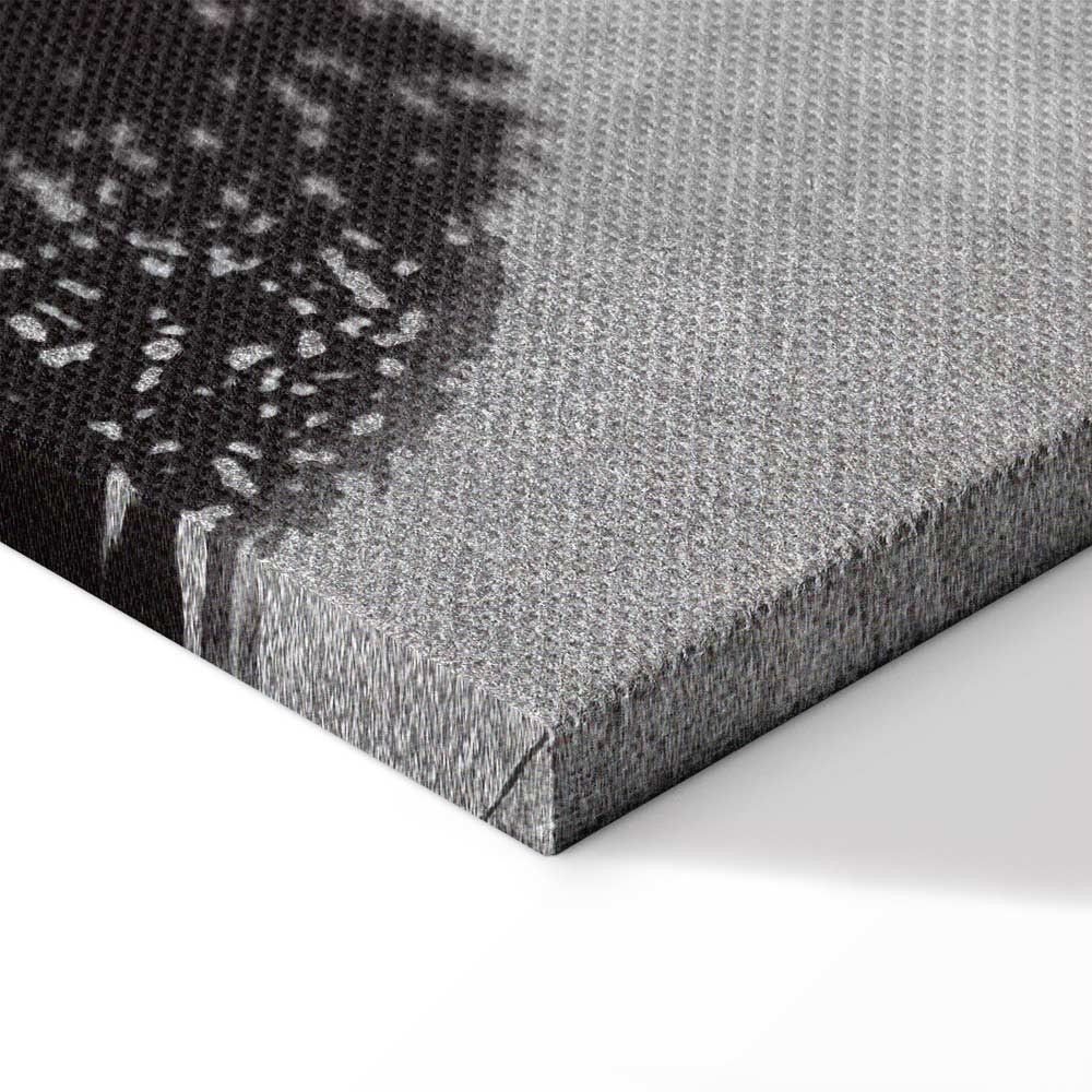 Graffiti Monkey and Banana Urban Canvas Print