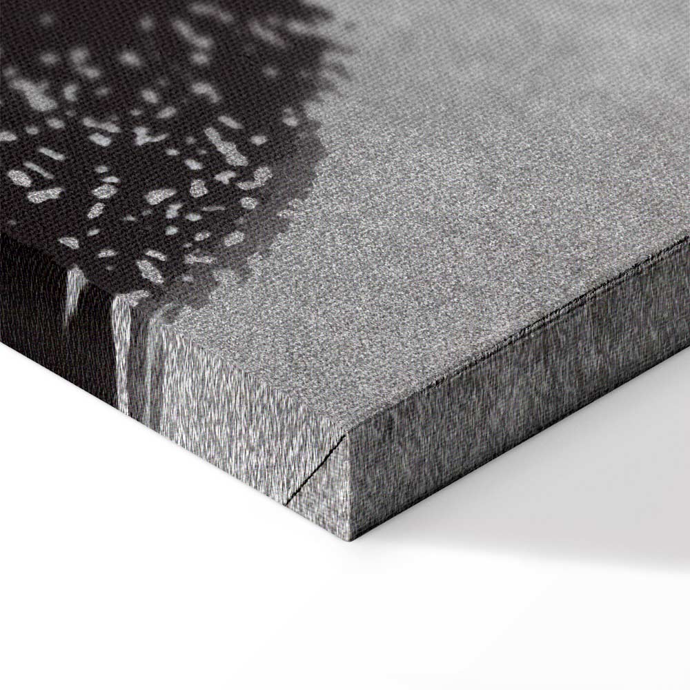 Graffiti Monkey and Banana Urban Canvas Print