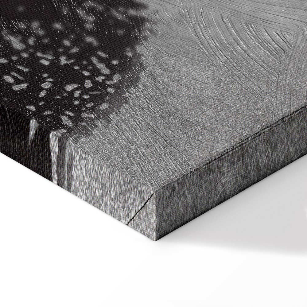 Graffiti Monkey and Banana Urban Canvas Print