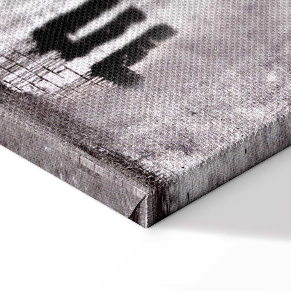 Banksy Life Is Beautiful Graffiti Canvas Print