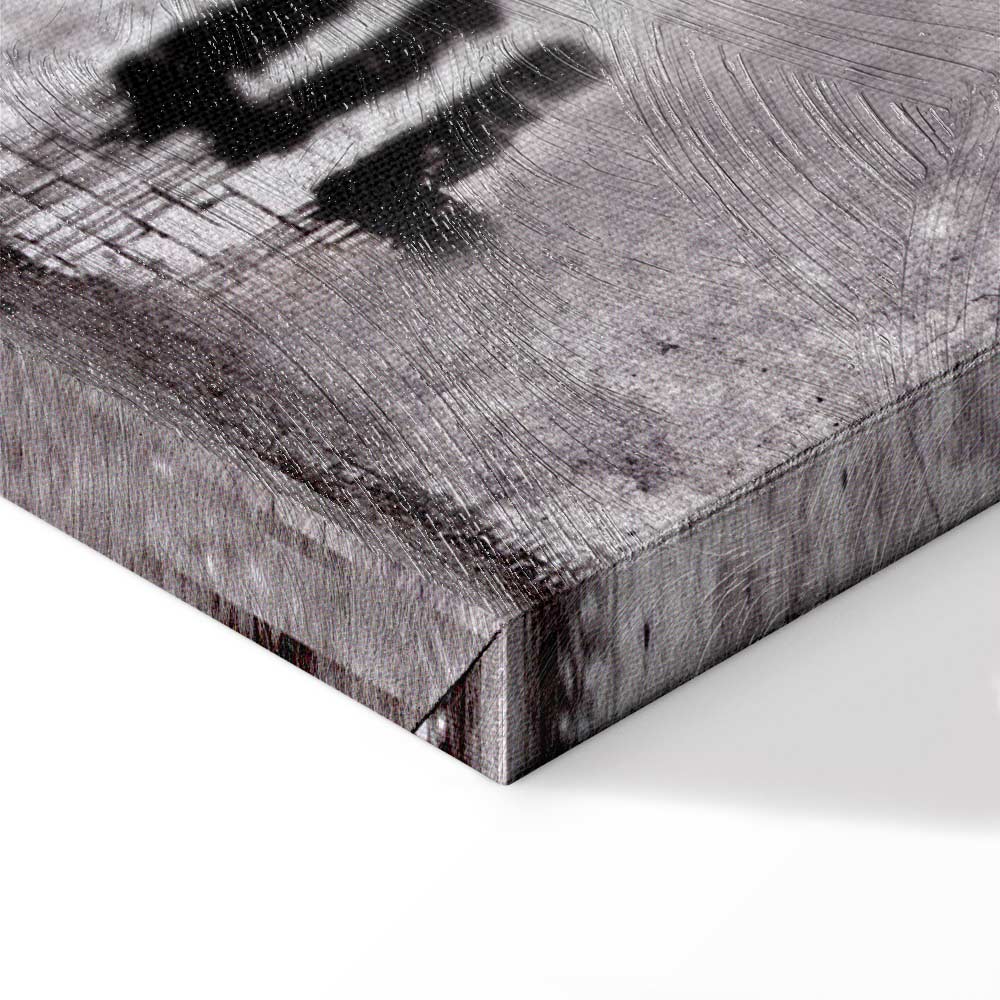 Banksy Life Is Beautiful Graffiti Canvas Print