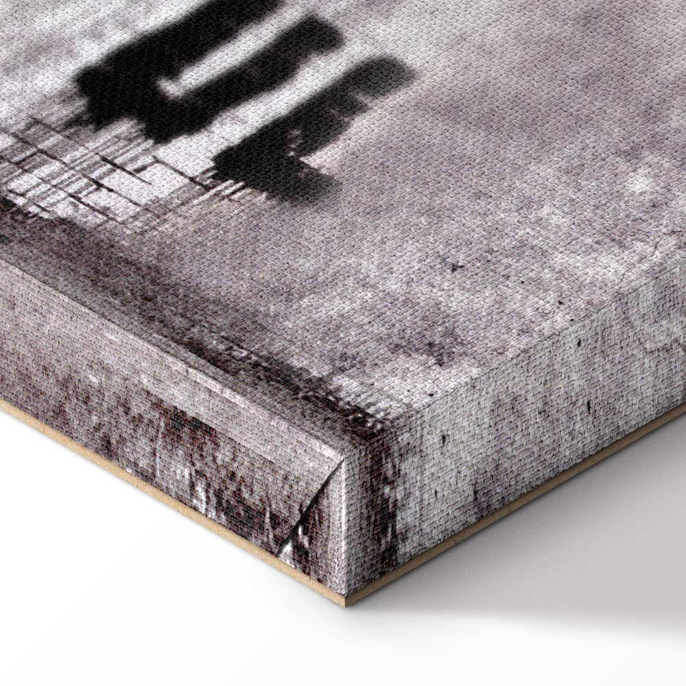 Banksy Life Is Beautiful Graffiti Canvas Print