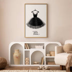 Little Black Dress Fashion Poster