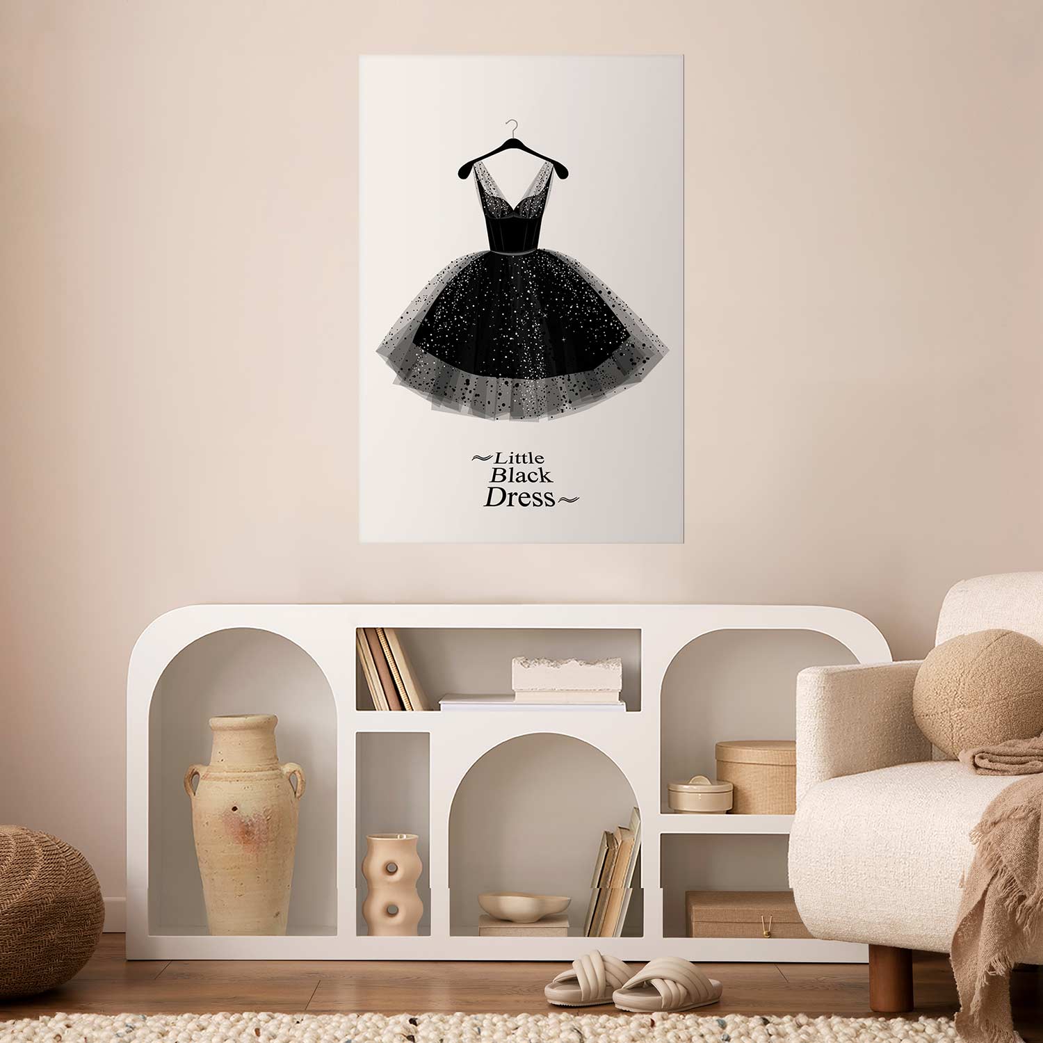 Little Black Dress Fashion Poster